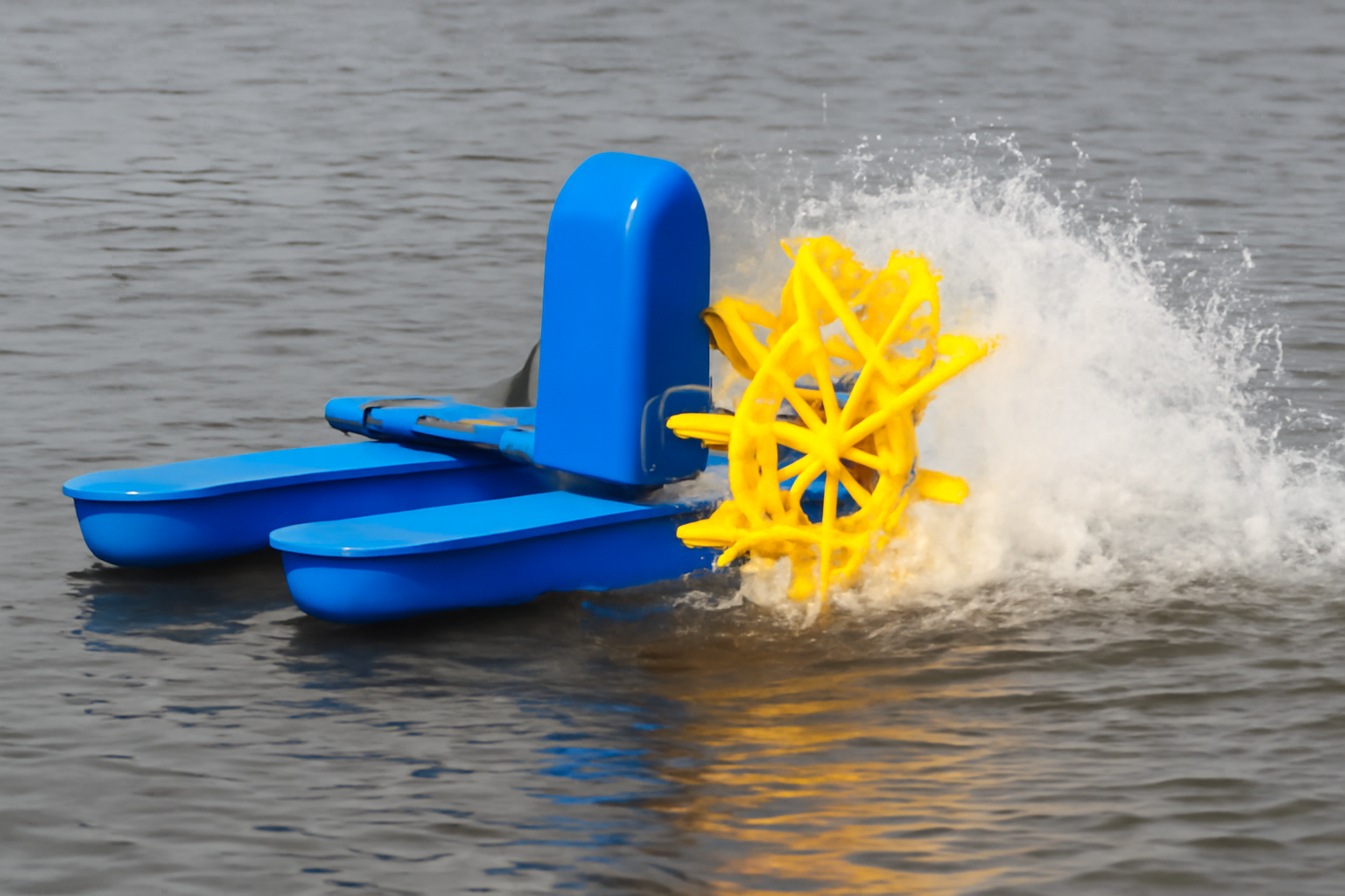 Single Paddle Wheel Aerator