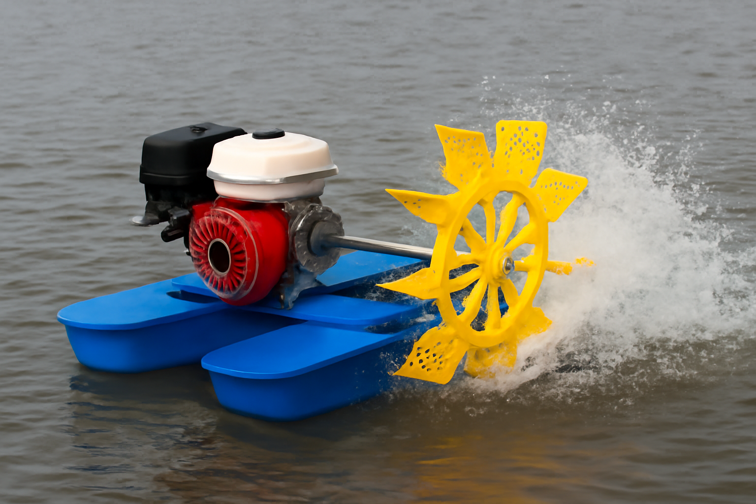 Diesel Engine Paddle Wheel Aerator