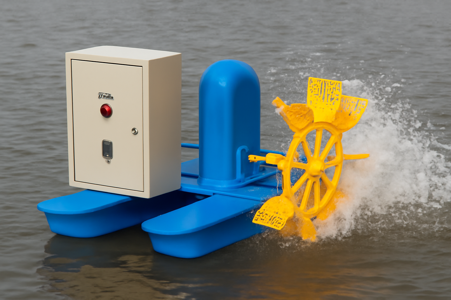 Automatic Paddle Wheel Aerator